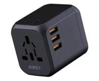 AUKEY PA-TA04 ładowarka podróżna uniwersalna 30W PD EU/US/UK/AUS - 1220045 - zdjęcie 1